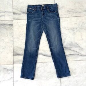 Y2K Gap Jeans Slim Boyfriend Straight Leg Mid Rise Medium Wash Women 10/30R Boho